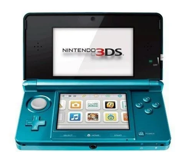 Nintendo 3ds celeste