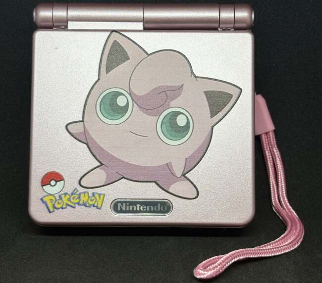 Game Boy Advance SP edición Jigglipuf