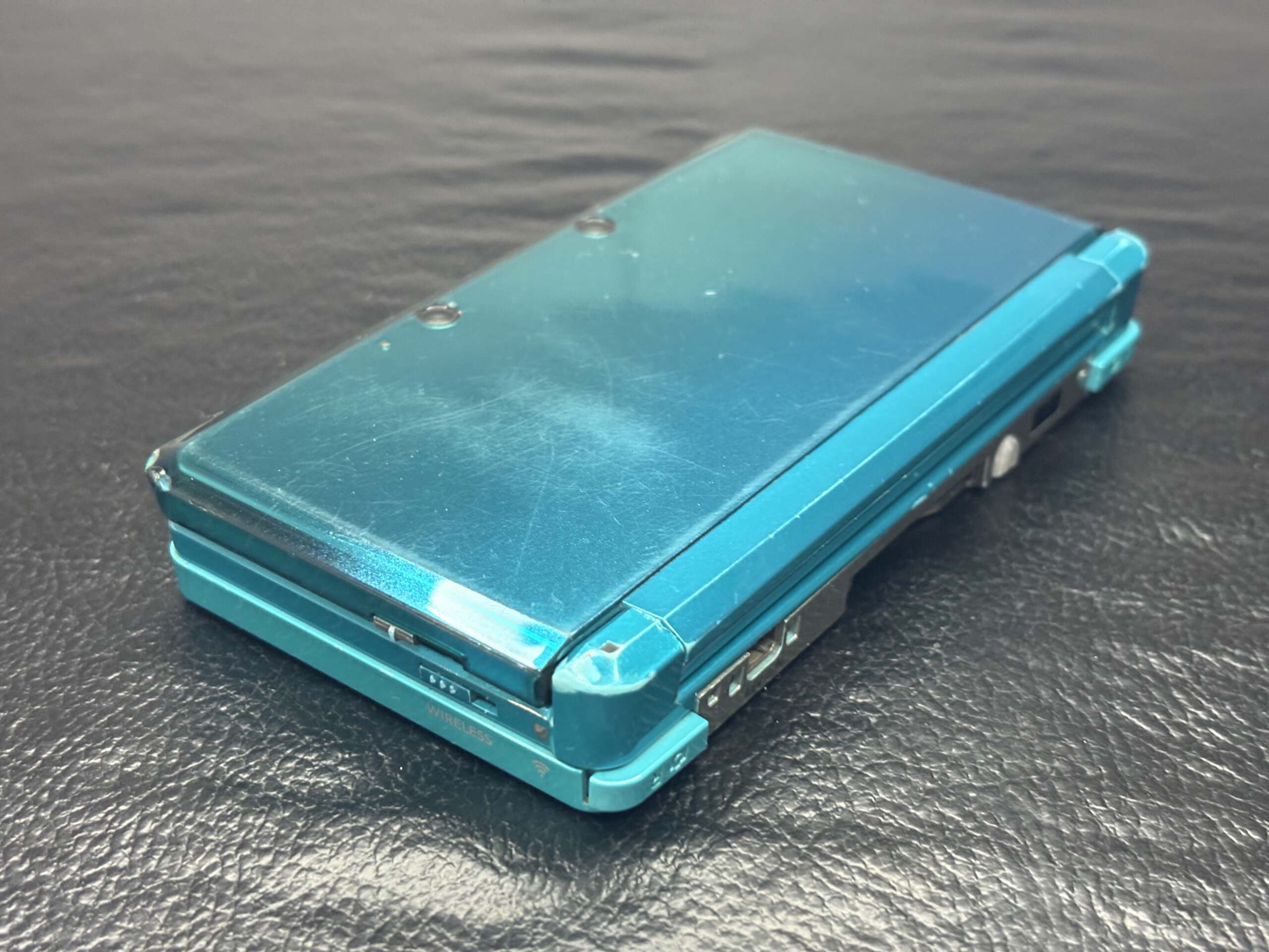 Nintendo 3Ds modelo Old original color Aqua Blue - Imagen 7