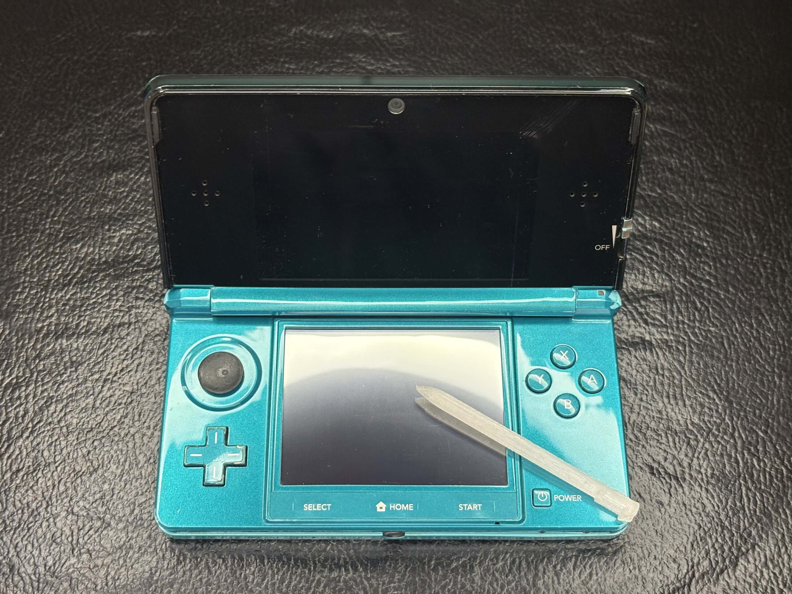 Nintendo 3Ds modelo Old original color Aqua Blue - Imagen 3