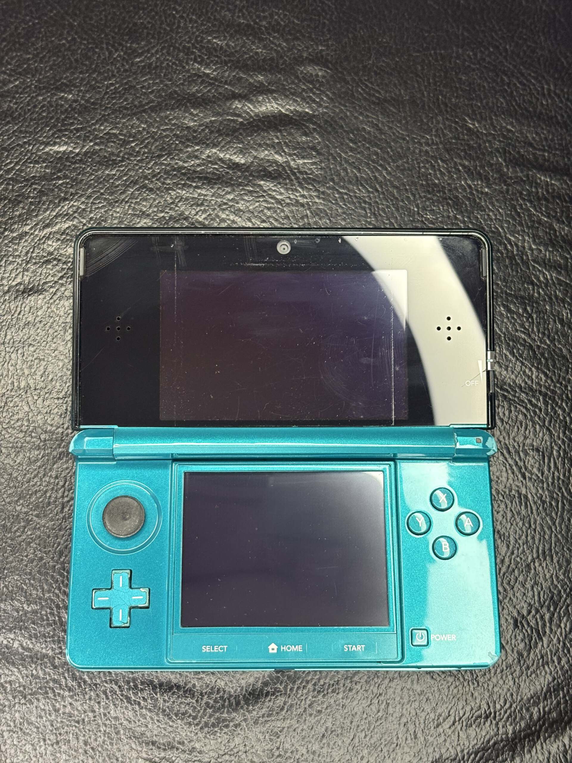 Nintendo 3Ds modelo Old original color Aqua Blue - Imagen 4