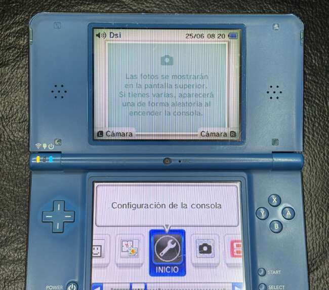 Nintendo DSi modelo XL color azul